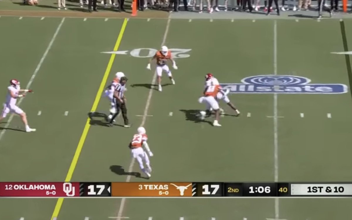 thunder_up_24's tweet photo. What if I told you he got the first down… https://t.co/t9PwTyJQsu