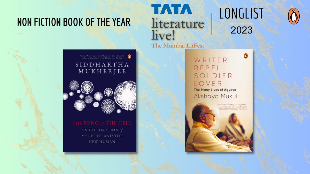 Penguin India (@penguinindia) on Twitter photo Here are our incredible longlisted books for the @tatalitlive awards! How many of them have you read and loved?
<a href="/kris_sg/">kris gopalakrishnan</a> <a href="/n_dayasindhu/">N Dayasindhu</a> <a href="/Krishnan8gk/">Krishnan Narayanan</a> <a href="/Akshayamukul/">Akshaya Mukul</a> <a href="/DrSidMukherjee/">Siddhartha Mukherjee</a> <a href="/esh2440/">Esha Chhabra</a> <a href="/NawazIffat/">Iffat Nawaz</a> Here are our incredible longlisted books for the @tatalitlive awards! How many of them have you read and loved?
<a href="/kris_sg/">kris gopalakrishnan</a> <a href="/n_dayasindhu/">N Dayasindhu</a> <a href="/Krishnan8gk/">Krishnan Narayanan</a> <a href="/Akshayamukul/">Akshaya Mukul</a> <a href="/DrSidMukherjee/">Siddhartha Mukherjee</a> <a href="/esh2440/">Esha Chhabra</a> <a href="/NawazIffat/">Iffat Nawaz</a>