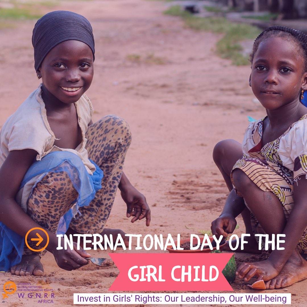 Empower Her & the Future! 🌟 On International Day of the Girl Child, celebrate the resilience & strength of African girls 💪

Access to Sexual and Reproductive Health is a fundamental right. Let’s Prioritize SRHR to give girls Voice, Choice, Agency over their future.

#SRHR4Girls