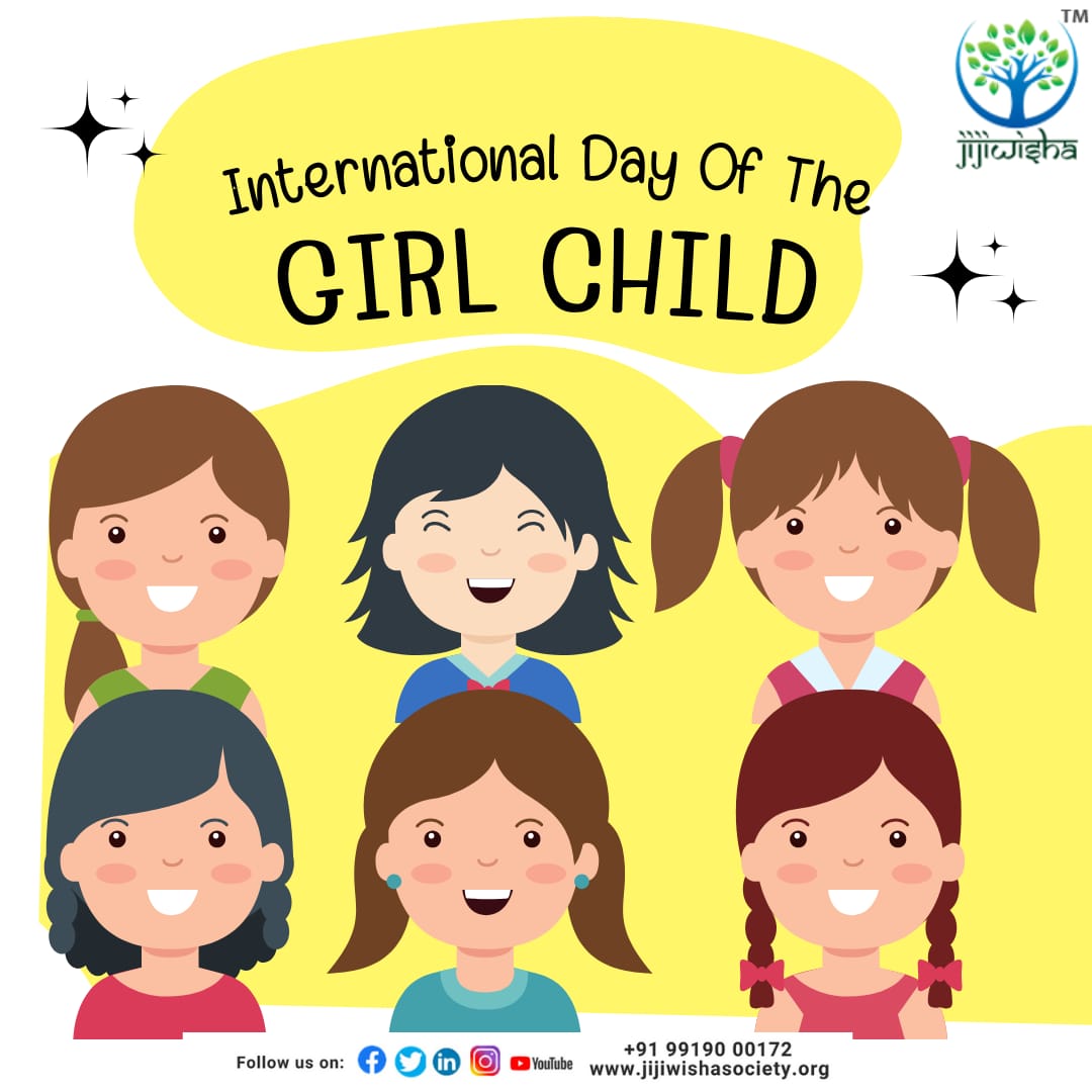 On December 19, 2011, the UN General Assembly (UNGA) adopted Resolution 66/170 to declare October11 as the International Day of Girl Child, to recognize girls' rights &amp; the unique challenges girls face around the world
#jijiwishasociety
#InternationalGirlChildDay
#latsbringchange
