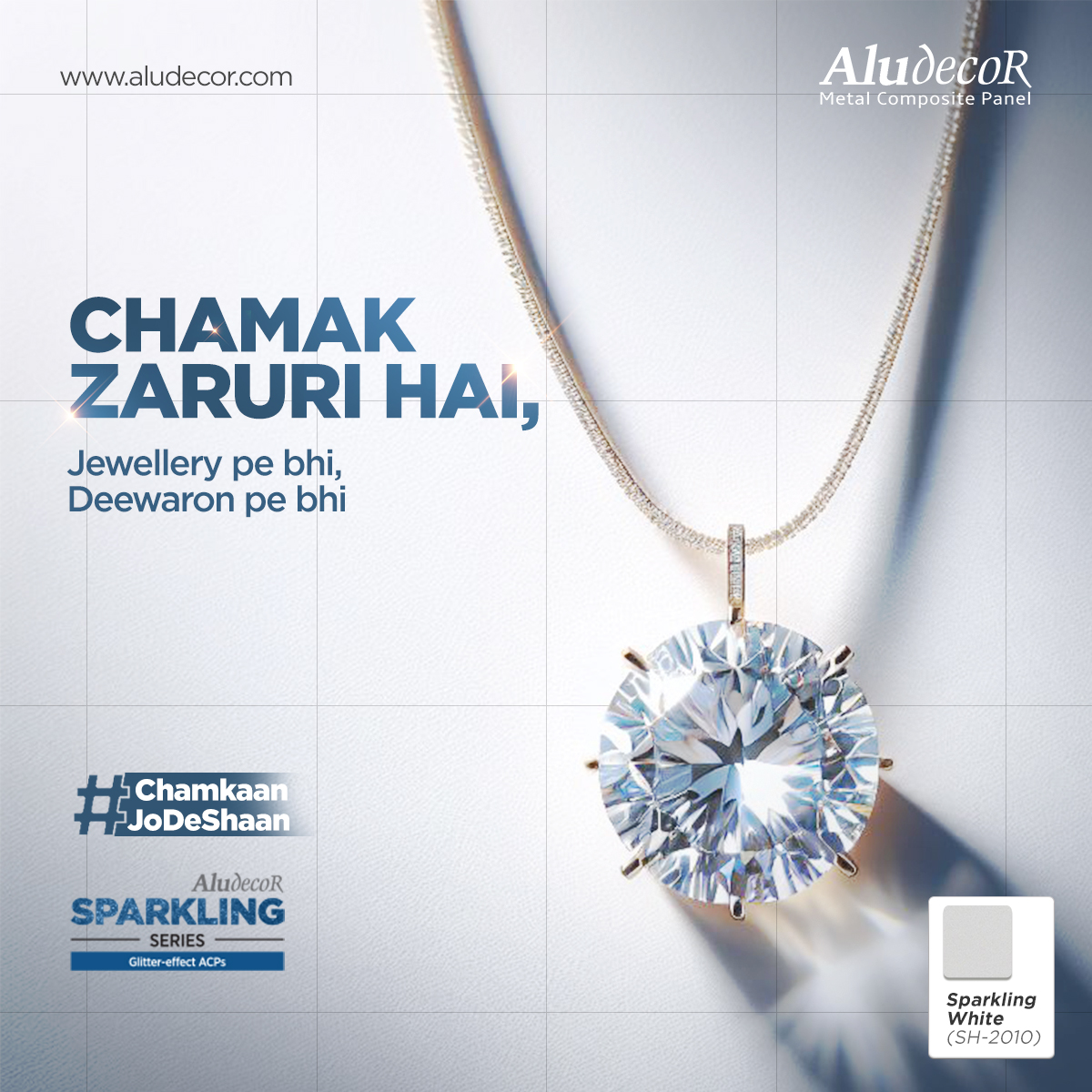 Aludecor's tweet photo. Chamak aisi jo laaye rounak!
Experience the gleaming brilliance in action with Aludecor's Sparkling Series.
.
.
#ChamakJoDeShaan #SparklingSeries #AL45 #FireResistant #FR #AntiBacterial #ZeroBacteria #BacteriaResistant #HeatResistant #WeatherProof #RainProof #Sparkling #Aludecor https://t.co/9lwV6KwIQ7