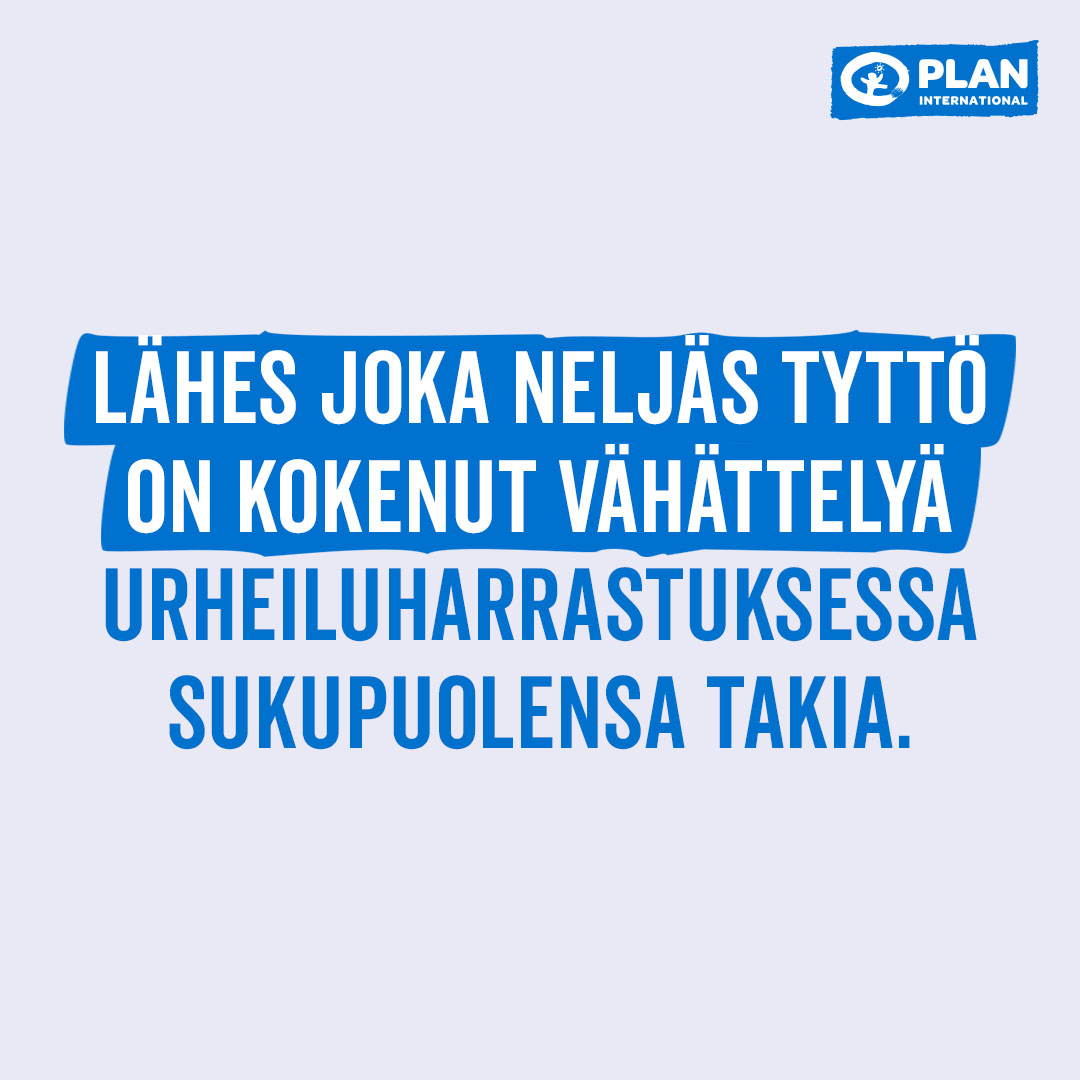 Stop tyttöjen vähättelylle ❌
 
<a href="/plansuomi/">Plan International Suomi</a> tuore tutkimus osoittaa, että tyttöjen kohtelussa on vielä paljon petrattavaa myös urheilussa. 

Ei anneta tyttöjen vähättelylle sijaa jalkapallossa, ei missään. 💙🤍
 
➡️ hjk.fi/artikkelit/jun…

#TyttöjenPäivä #TyttöjenPuolella #HJK