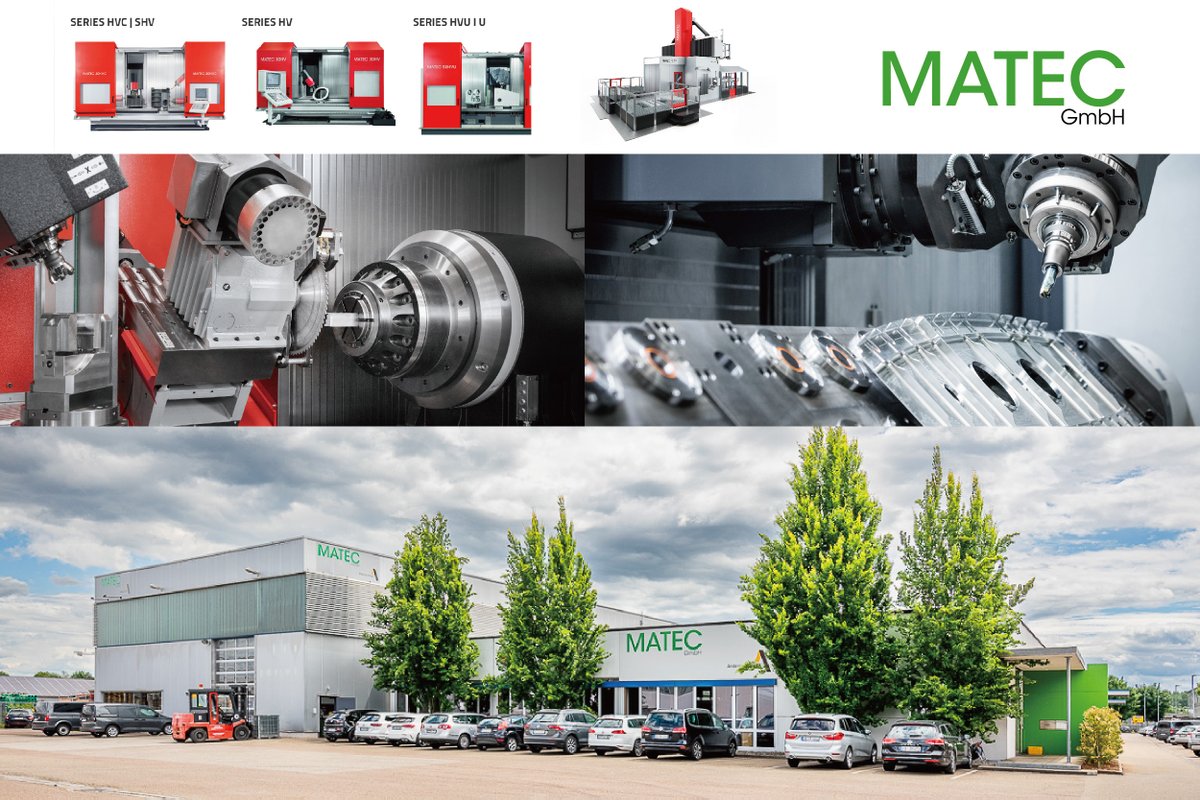 Andersongroup_'s tweet image. #Anderson Marketing Partner Germany #MATEC GmbH
MATEC was established in Germany in 1992 and became a part of the Anderson family in 2017. Currently, they primarily offer vertical machining centers and customized CNC precision machinery. 
matec.de