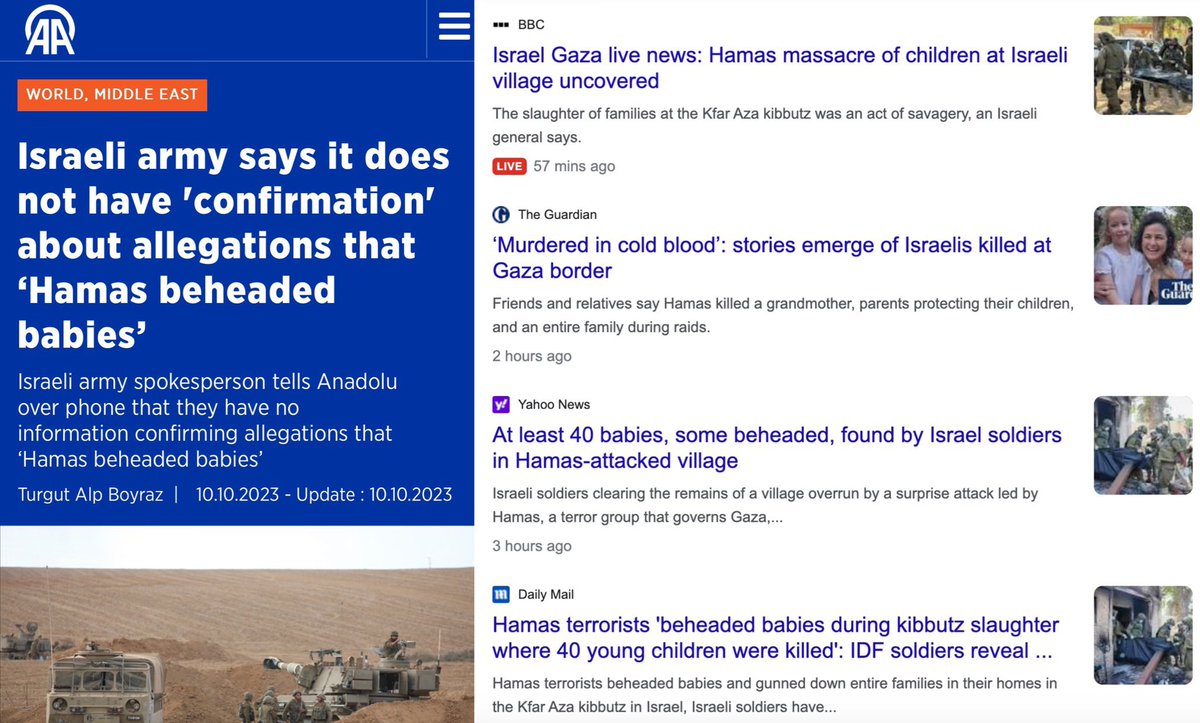 AlaHamdann's tweet photo. . @elonmusk must do something about this fake babies beheaded news going around. Not 1 single proof & @X is doing nothing about the rumours. The Jounalist who started this rumour just for fame, is taking it back❗️Elon must show this platform is not taking sides!

⚠️ Please rewteet ⚠️