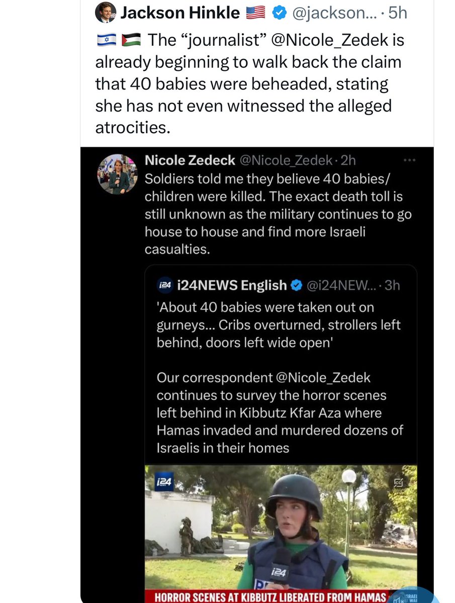 . <a href="/elonmusk/">Elon Musk</a> must do something about this fake babies beheaded news going around. Not 1 single proof &amp; <a href="/X/">X</a> is doing nothing about the rumours. The Jounalist who started this rumour just for fame, is taking it back❗️Elon must show this platform is not taking sides!

⚠️ Please