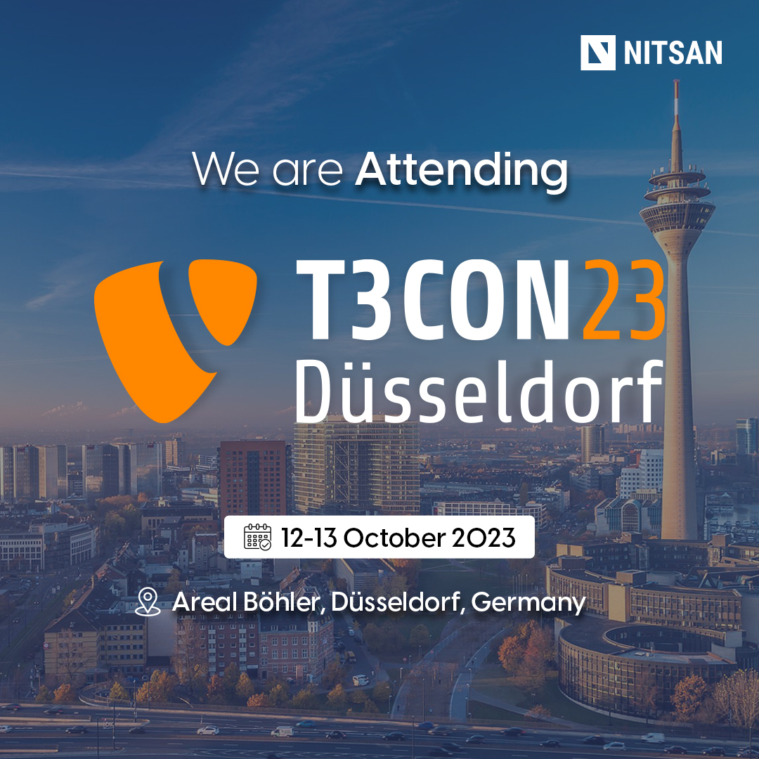nitsantech's tweet photo. Team NITSAN is thrilled to be part of TYPO3 Conference🚀. Excited to connect with industry experts, absorb insights from speakers, and network with fellow TYPO3 Lovers😍.
#TYPO3Conference #T3CON23 #Düsseldorf #Germany https://t.co/fxWsdkugKm