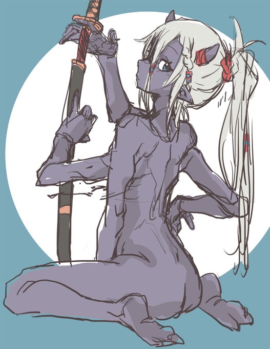 刀キャラだった。 