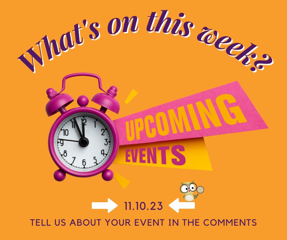 This is the weekly events post - add your event, show, fete, fair, workshops here so we know what's on in Essex! 😊