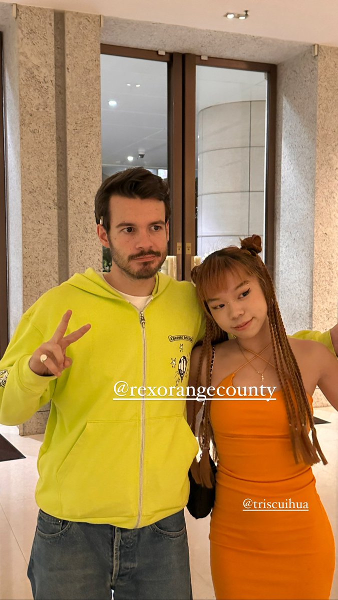 triscuihua's tweet photo. 10/10 @rexorangecounty 💛🧡 https://t.co/hF2YdMH4SJ