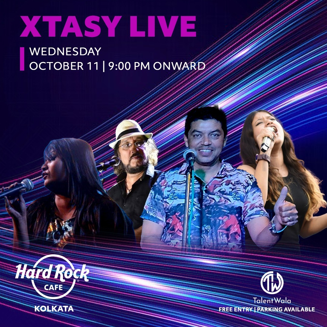Talentwaladotin's tweet photo. ๐คฉ๐ธYour Wednesday evening could not be any better, drop by at the Hard Rock Cafe and enjoy the finest tunes by Xtasy!
.
๐๐ปKeep following this page for more updates and announcements
.
#xtasy #band #bandmusic #bandperformance #livemusic #liveshow #liveperformance #Talentwala https://t.co/4Q64x0qs4F