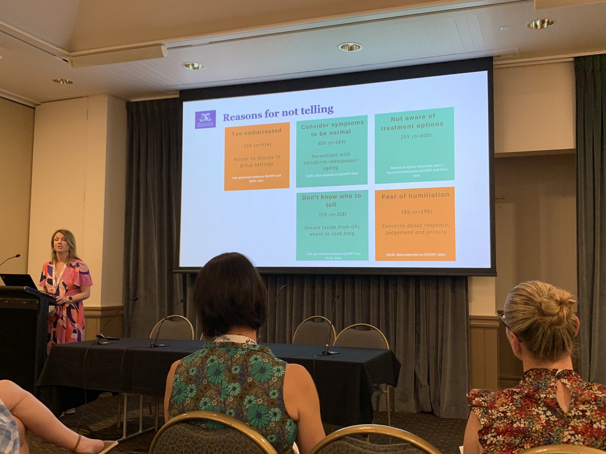 Luke Perraton (@lukeperraton) on Twitter photo <a href="/JodieDakic/">Jodie Dakic</a> from <a href="/Monash_Physio/">Monash_Physio</a> talking about reasons that women don’t report pelvic floor symptoms at the #ASICSSMA2023 SMA National conference.
Survey of thousands of women!! Well done Jodie and team for this important research. <a href="/JodieDakic/">Jodie Dakic</a> from <a href="/Monash_Physio/">Monash_Physio</a> talking about reasons that women don’t report pelvic floor symptoms at the #ASICSSMA2023 SMA National conference.
Survey of thousands of women!! Well done Jodie and team for this important research.