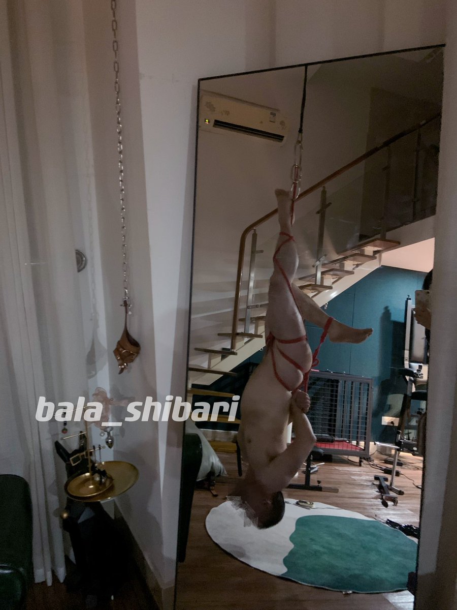 bala_shibari2's tweet photo. 招牌倒吊hhh https://t.co/Kh5YpwHLo7