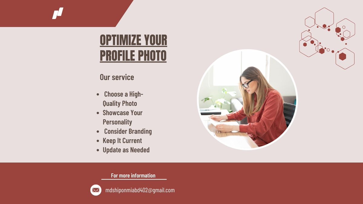 Choose a clear, high-resolution image that showcases your personality or professionalism. Ensure good lighting and a clutter-free background to make a strong first impression.#ProfilePicPerfection
#PicturePerfectProfile
#VisualIdentity
#ProfessionalHeadshot
#AuthenticImage