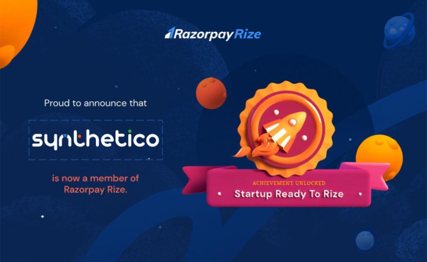 Finally <a href="/synthetico_ai/">Synthetico</a>  is onboarded with RazorpayRize <a href="/Razorpay/">Razorpay</a> #RazorpayRize