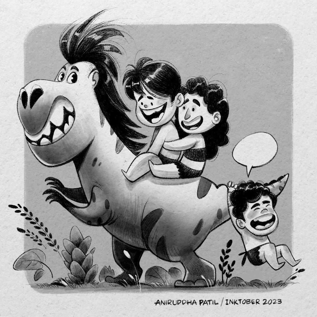 anizoom's tweet photo. Day 10, Inktober 2023
Guess the speech bubble… Comment down 😊
#Inktober2023 #Inktober #drawing #practice #ink #art #illustration #characterdesign #visualdevlopment #sketchbook #sketch #Challenge #instaink #conceptart #design #indianartist #story #inktoberday #draw #Procreate https://t.co/Bc2tKQtmak