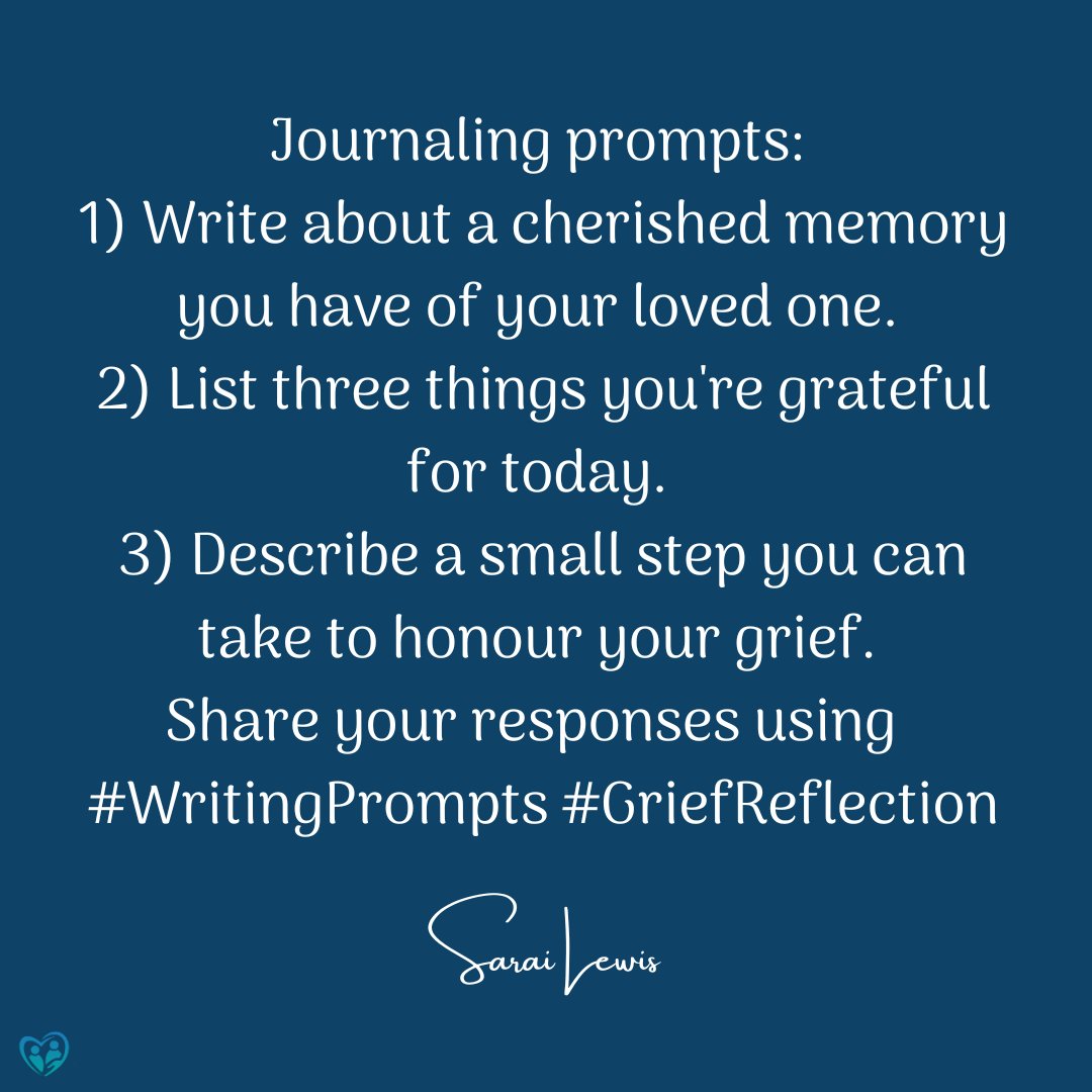 #writingprompts #griefreflection #permissiontogrieve 1)Jason used to eat jalapenos on everything, including mashed potatoes. 2) Chocolate from Arihia, sunshine, being able to work in my PJ's from home. 3)Acknowledge it when I feel it.