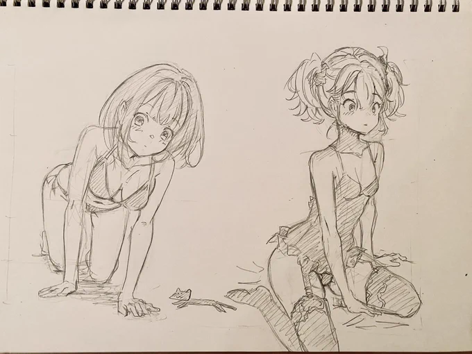 ポーズ練習 