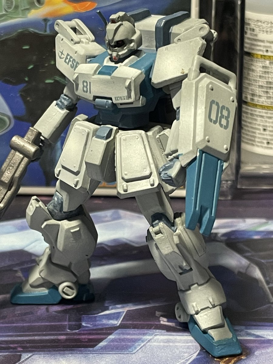 nyanpeiandtora's tweet photo. もしもしガンダム有識者？
もし記憶にあったら教えて欲しいんですけど、このフィギュアの詳細知っている方いますか?
全長8〜9cmくらいで
EZ8とグフカスタムには金属タグが付いていた
陸戦型ガンダムとグフには紙タグが付いててMOBILE SUITS GANDAMと書いているが検索しても出てこない
#ガンダム https://t.co/VNb5VVtsdY