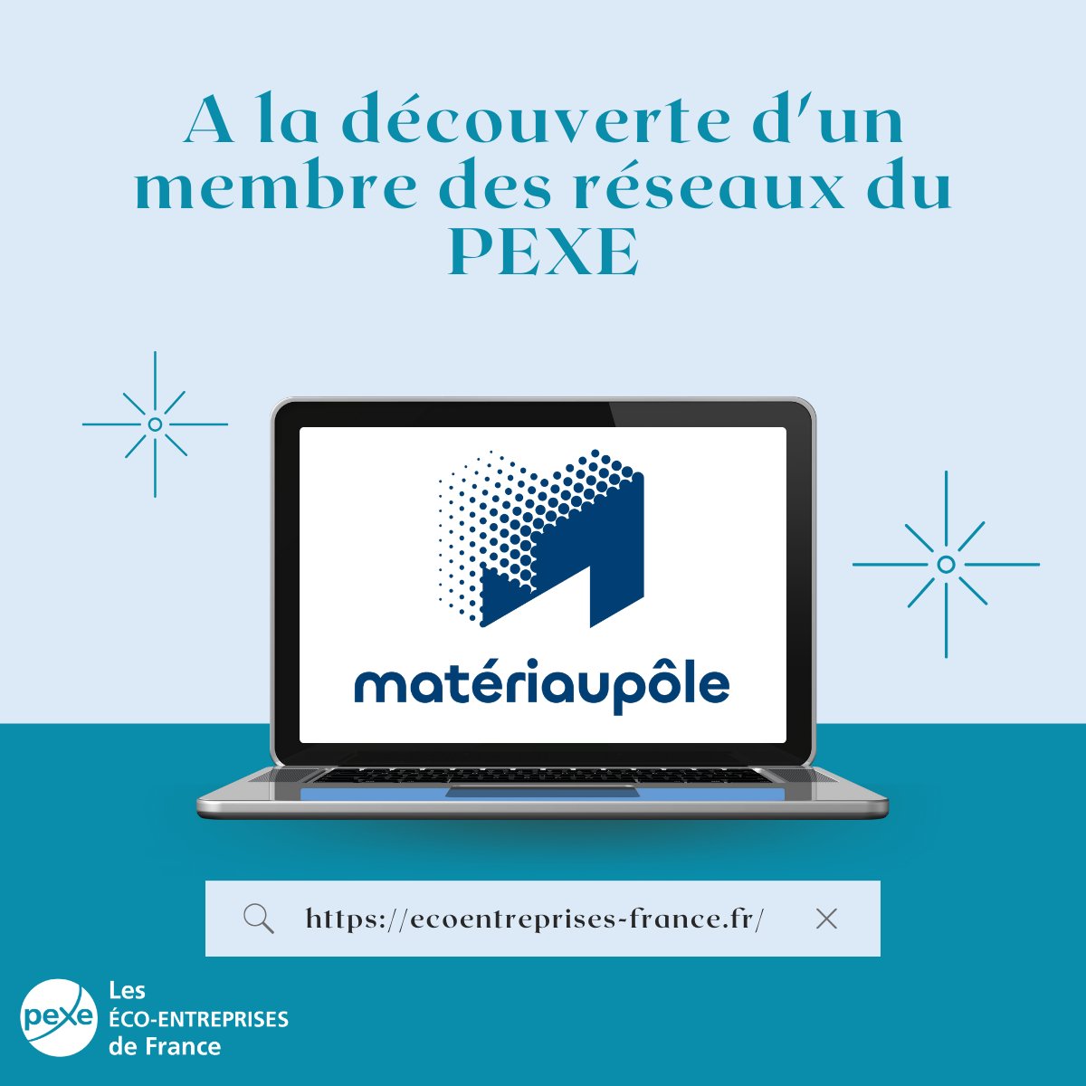 🚀 Plongez au cœur des réseaux membres du PEXE ! 

Aujourd'hui, mettons en lumière Matériaupôle : un réseau d’éco-entreprises qui développent des produits issus de la filière matériaux 🏗️

💻 L'article complet par Hélène Bouillon-Duparc : ow.ly/BqZy50PMR1k

<a href="/materiaupole/">Matériaupôle</a>