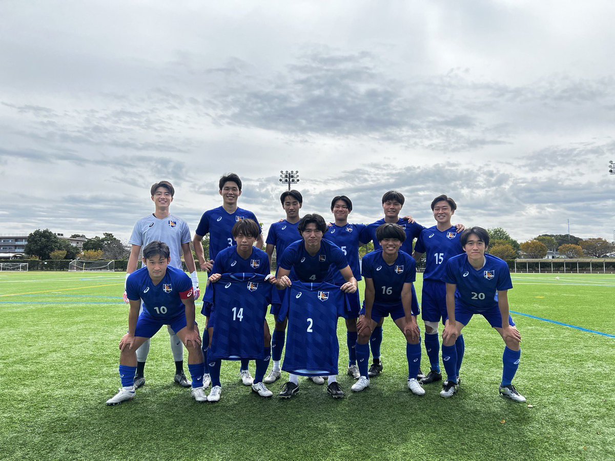 TOKAIuniv_FC's tweet photo. ⚽️試合結果⚽️
2023年10月11日(水)

Iリーグ1部Bブロック

U-22B vs 駒澤大学U-22

⚪️3-2

得点者：波多野、細野、熊谷

上記のように試合が行われました。

#東海大学
#tokaiuniversity
#サッカー部
#大学サッカー
#関東大学サッカー https://t.co/MOrDthZnlo