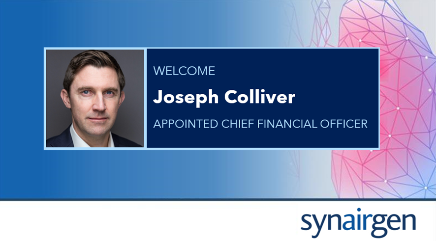 Synairgen (@synairgenplc) on Twitter photo For #Media #Investors
Joseph Colliver joins Synairgen as #CFO effective 6 Nov. Following 20 years of loyal service, John Ward will step down on the same date. Joseph brings extensive financial leadership experience in CFO positions across the life sciences
tinyurl.com/22vzuc5b For #Media #Investors
Joseph Colliver joins Synairgen as #CFO effective 6 Nov. Following 20 years of loyal service, John Ward will step down on the same date. Joseph brings extensive financial leadership experience in CFO positions across the life sciences
tinyurl.com/22vzuc5b