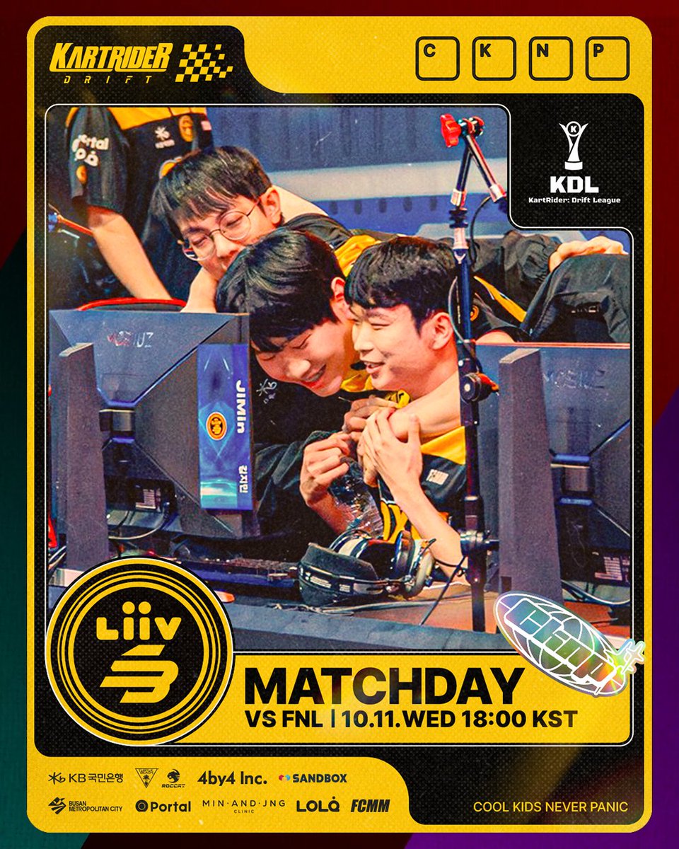 𝟐𝟎𝟐𝟑 𝐊𝐃𝐋 | 𝐓𝐄𝐀𝐌 𝐌𝐀𝐓𝐂𝐇 다들 오늘 달릴 준비 됐지?👊 ⚔️ FNL 18:00PM KST 📺 esports.afreecatv.com #LSBWIN #KDL #LSB #CKNP