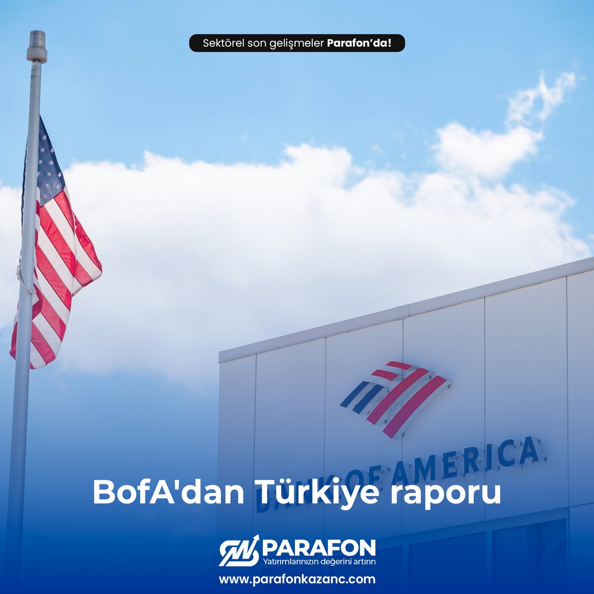 Bank of America'nın (BofA) raporuna göre, Türkiye'yi çok hızlı toparlanmayı yönetecek bir ekonomi olarak gördüklerini ifade eden yöneticiler, tam olarak bir toparlanma görebilmeleri için enflasyonda anlamlı düşüş görmeleri ve döviz tamponlarının oluşması gerektiğine işaret etti
