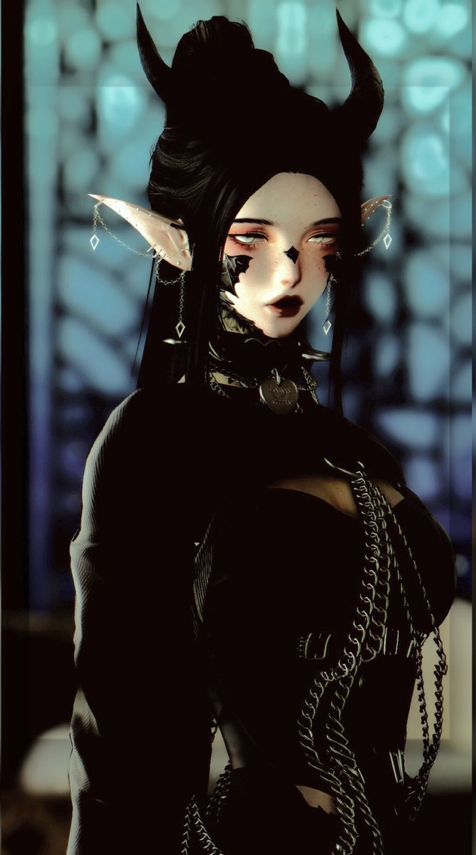 Miyu_XIV's tweet photo. Run and hide 🔪🖤

#FFXIV • #AuRa • #ReShade • #EorzeaPhotos • #GPOSERS https://t.co/R2Ew6EsTWH