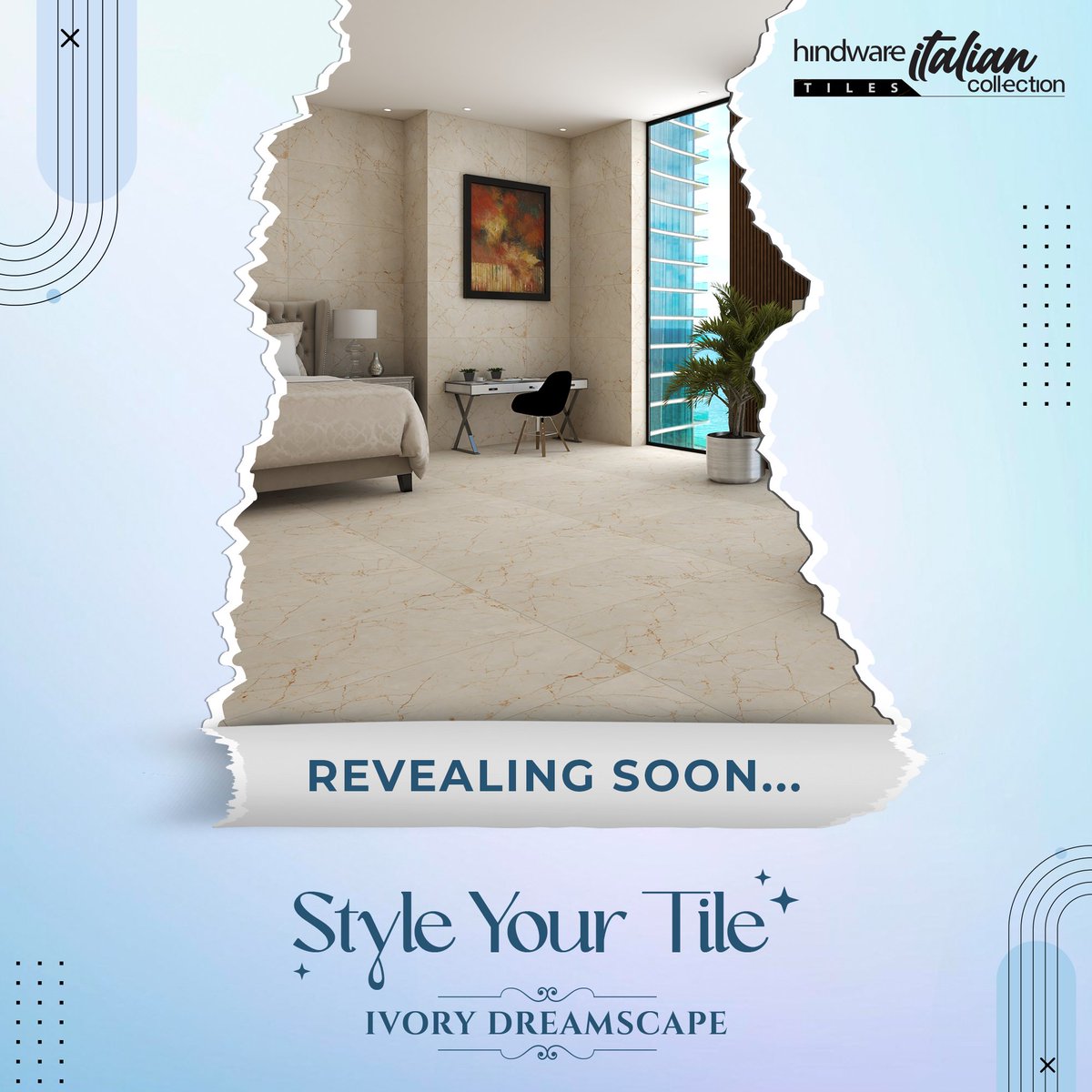 hindware_tiles's tweet image. We present you “Ivory Dreamscape” to transform your space into a royal and elegant home, that is everyone’s dream.

Stay Tuned to know how!🤩

#StyleYourTile #HindwareTiles #TilesCollection #HindwareIalianCollection #HomeDecor #InteriorDesign #Architecture #Inspiration
