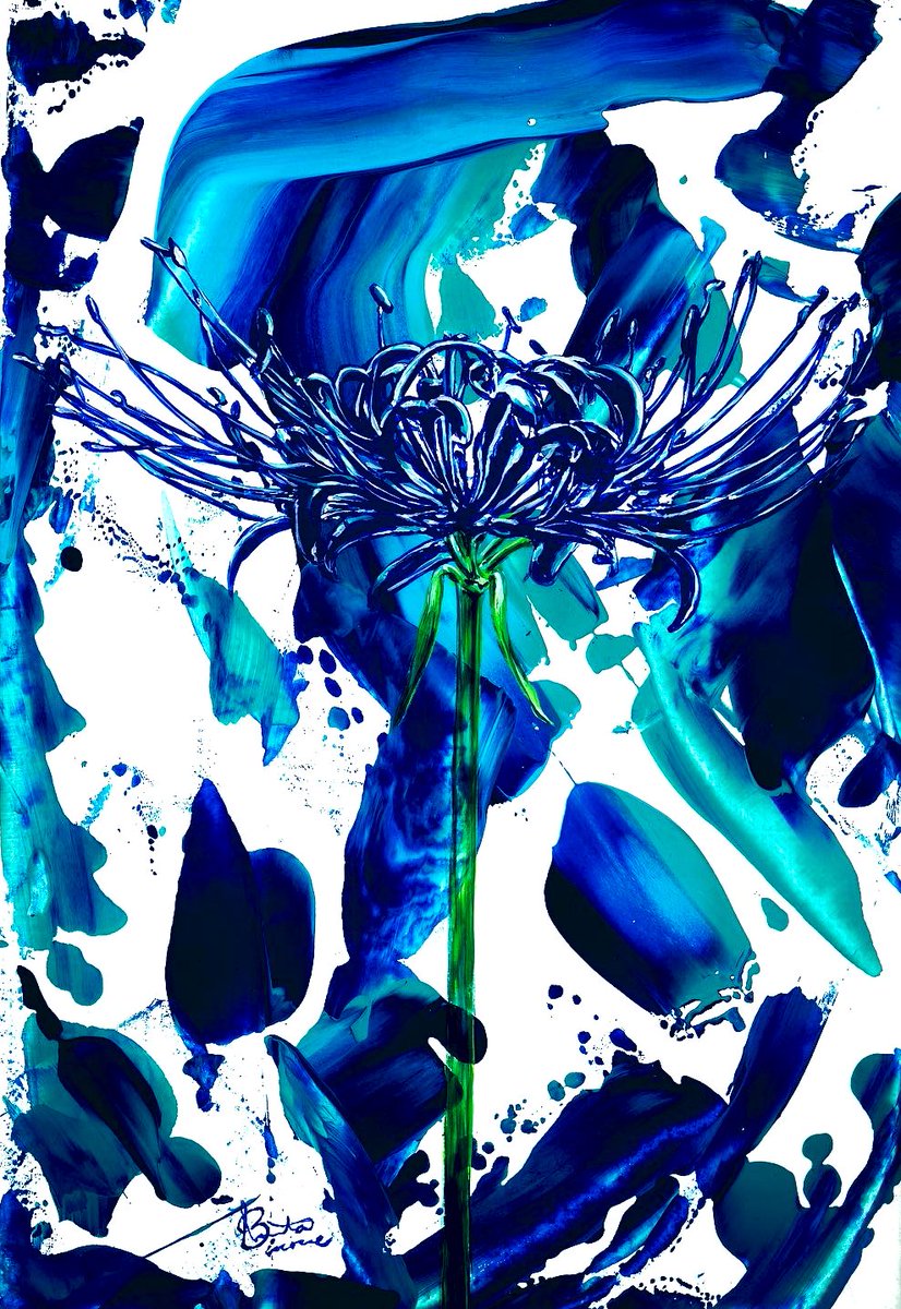 333888G's tweet photo. 碧い彼岸花 

Spider lily ：Blue

#spiderlily #redspiderlily #whitespiderlily #彼岸花 #曼珠沙華 #青い彼岸花 #flower #lily #botanical #buntainoue #buntascolorbrushstrokes #画狂人 #井上文太 #写生画 @333888G @BUNTAiNOUE https://t.co/4xVDGwypFR