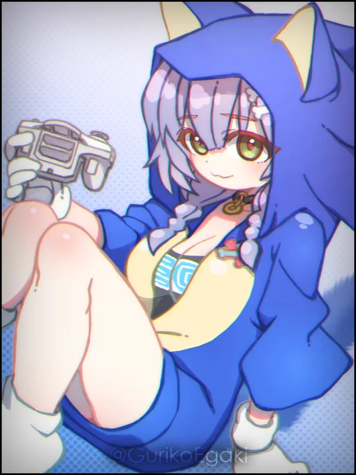 ドリームキャストのコントローラー描くの難しいのね