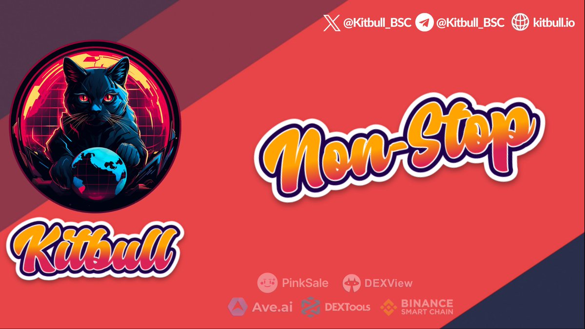 😼 NON-STOP MEMES AND ACTIVITY!

From now on, we will be giving out random rewards to the most active members and meme creators of our community!

Diamond hands always win!

Telegram: t.me/Kitbull_BSC

#kitbull #bsc #trend #meme #activity #rewards #diamondhands #bnb #moon