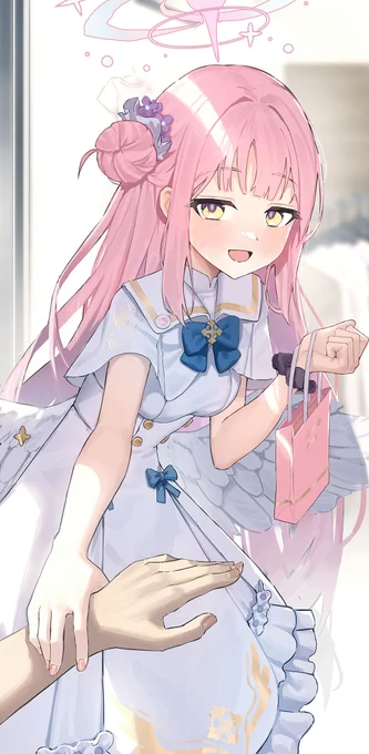 「ふーん。恥ずかしがってるの?」 #ブルアカ