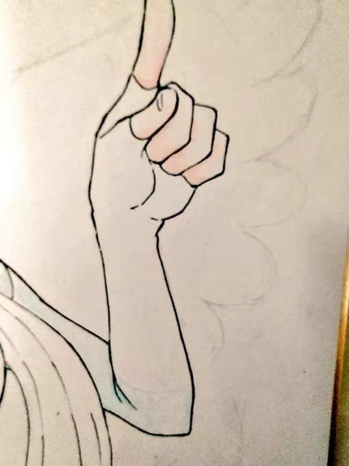 青系の色が足りん…!!買い足さないといけないなネットではよく分からないから画材屋行かないとだな 