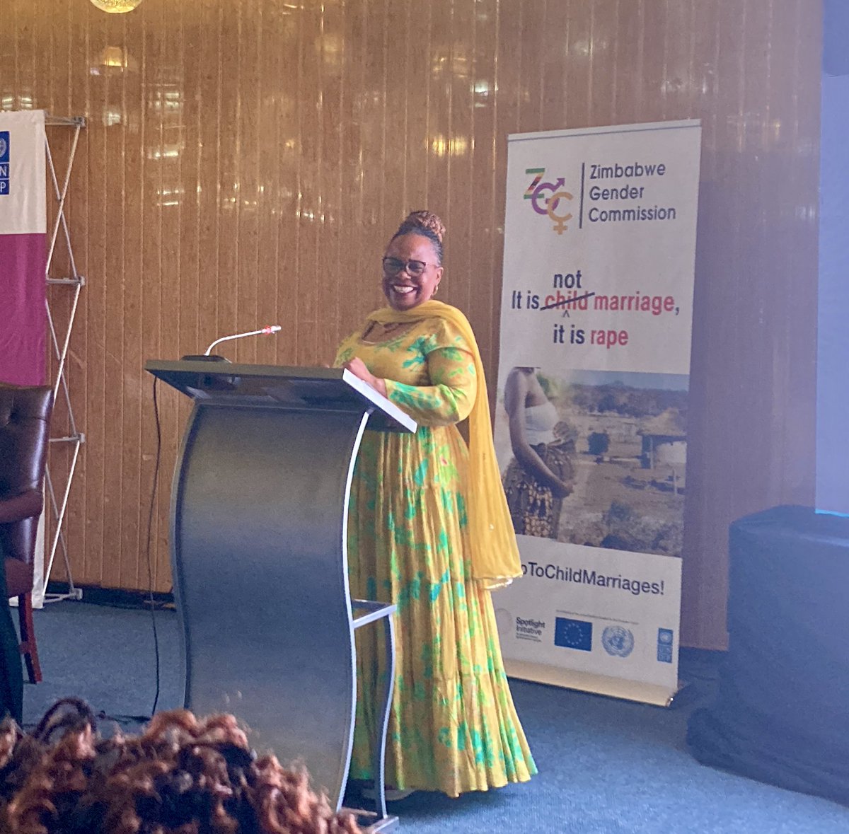 tagalife's tweet photo. Today, on #IDG2023, the Zimbabwe Gender Commission presented their findings and officially launched the Report on the National Inquiry on Child Marriages and Sexual Exploitation and Abuse
#ItsNotMarriage #ItsRape #EndChildMarriage #EndSEA
@GenderZimbabwe https://t.co/sL3ddDRNS1