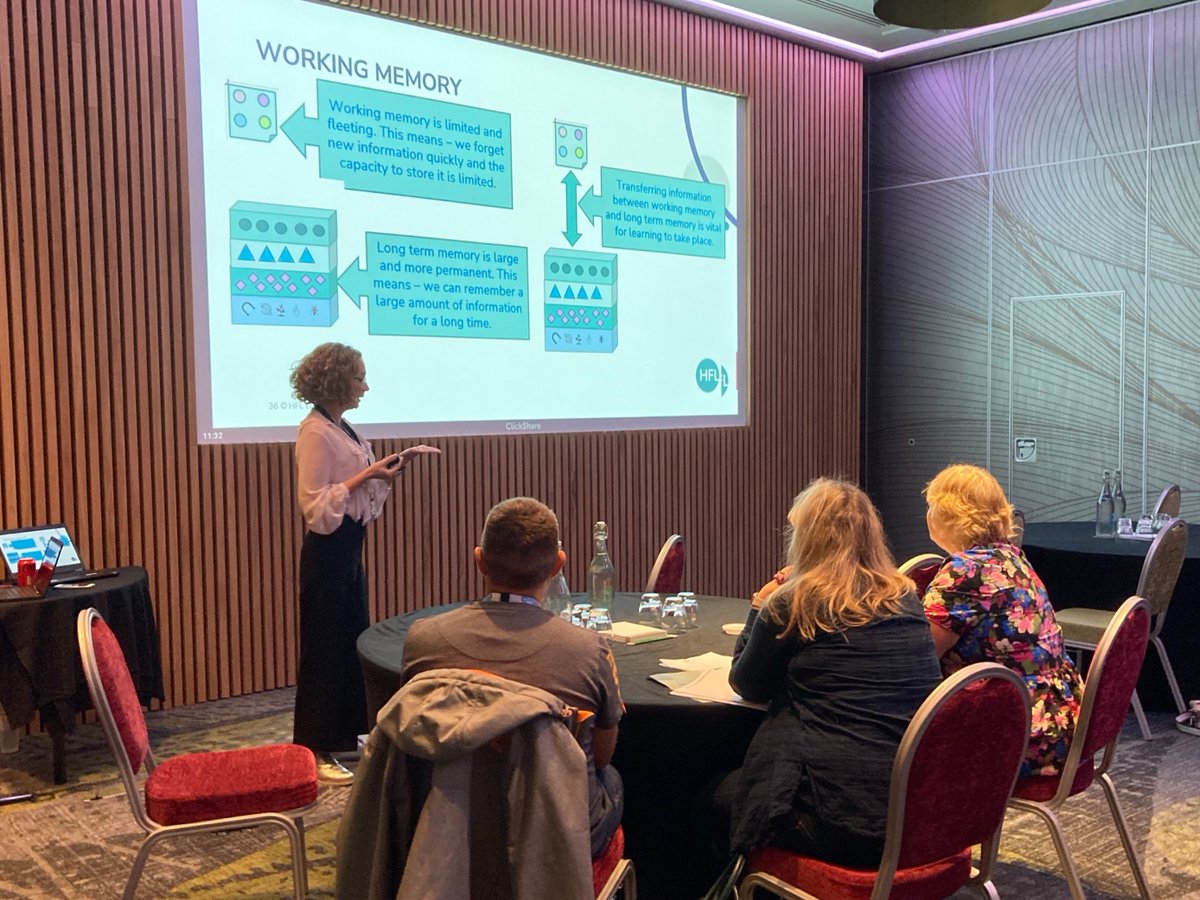 HFL_Education's tweet image. Louise Barrell, Lead SEND Adviser, and Joanna Di Bella, School Effectiveness Adviser at @HFLEducation are holding a workshop on how to support leaders to explore the implementation of the curriculum for pupils with SEND. #HPHTC23