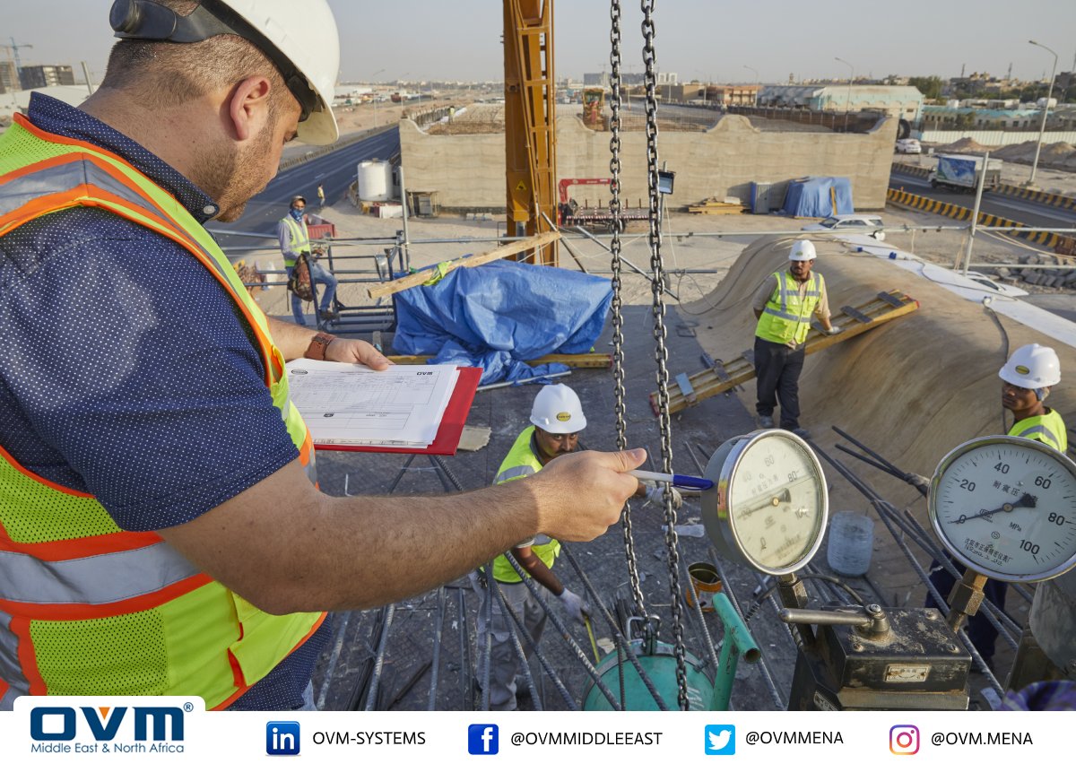 OVMmena's tweet photo. {Photos} Application of OVM Prestressing system “OVM.M15A Anchorage Model- ETA Certified” during the construction of “Maintenance of 6.5 Ring Road” Project successfully completed in Kuwait.

Post-tensioning works was awarded and completed by OVM Agent in Kuwait: CANAR.

#OVM https://t.co/nErlDDSCvH