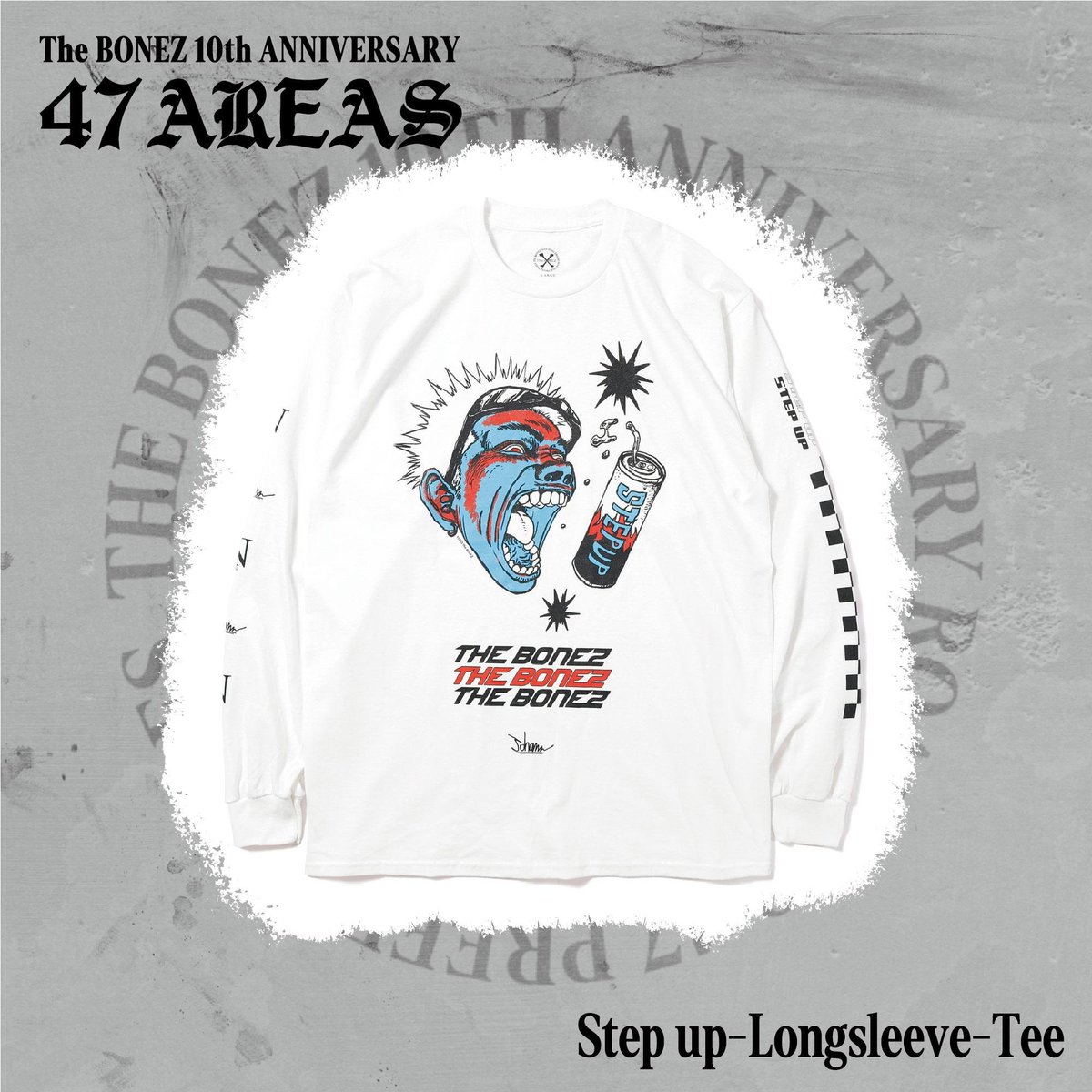 Tour Goods 公開】 Step up-Longsleeve-Tee PRICE:¥6,000- (in tax