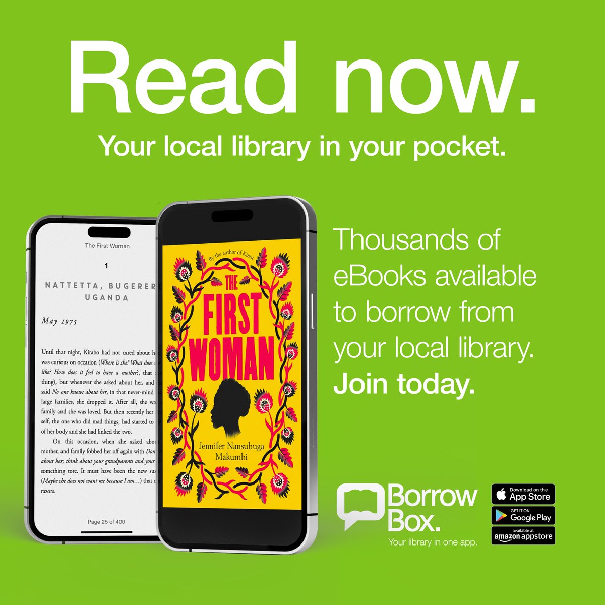 This #BlackHistoryMonth , #Borrowbox have made available the stunning second novel from Jennifer Makumbi. Steeped in the rich folklore of Uganda, with an eye firmly on the future, she has written a sweeping, effervescent tale of longing, femininity & courage. #SalutingOurSisters