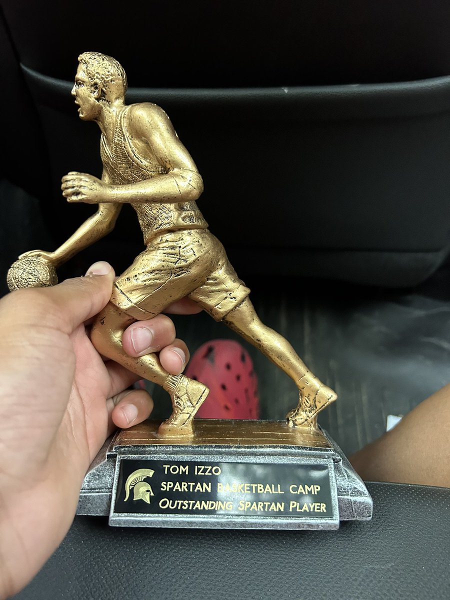 Great time at Michigan State camp.Won Most valuable player and Most outstanding player at the camp
