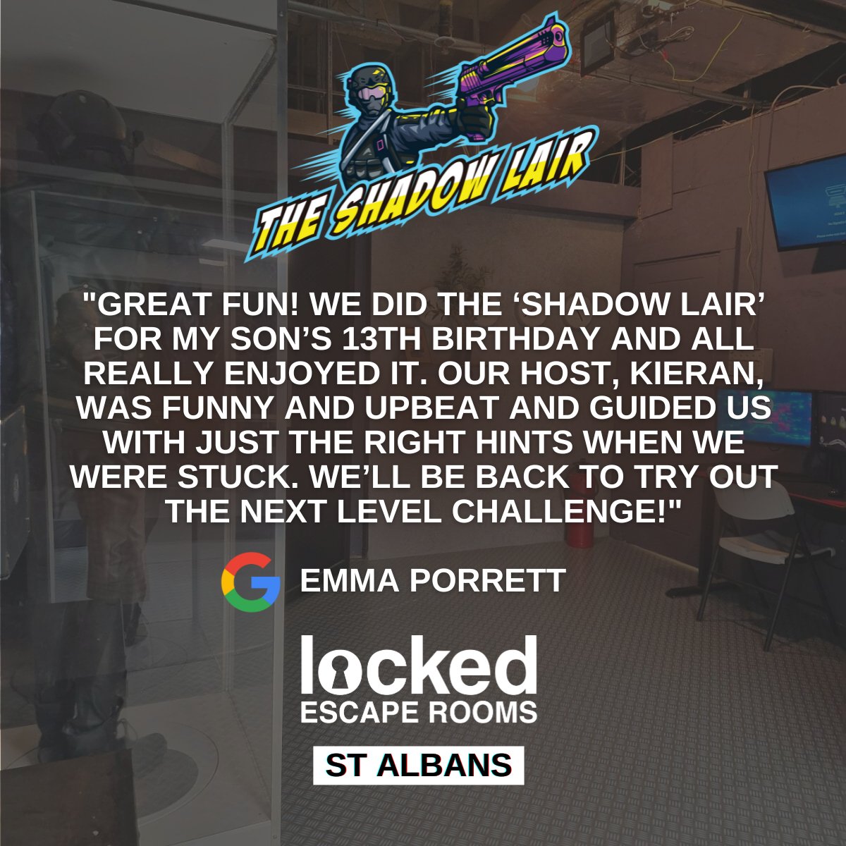 Your perfect birthday party plan 🎉

Have you visited our St Albans location yet? 
The experience will leave you wanting your next challenge 🙌

Visit our website to learn more about our themed rooms!

📍Dunstable, Luton &amp; St Albans
🌐 linktr.ee/LockedEscapes