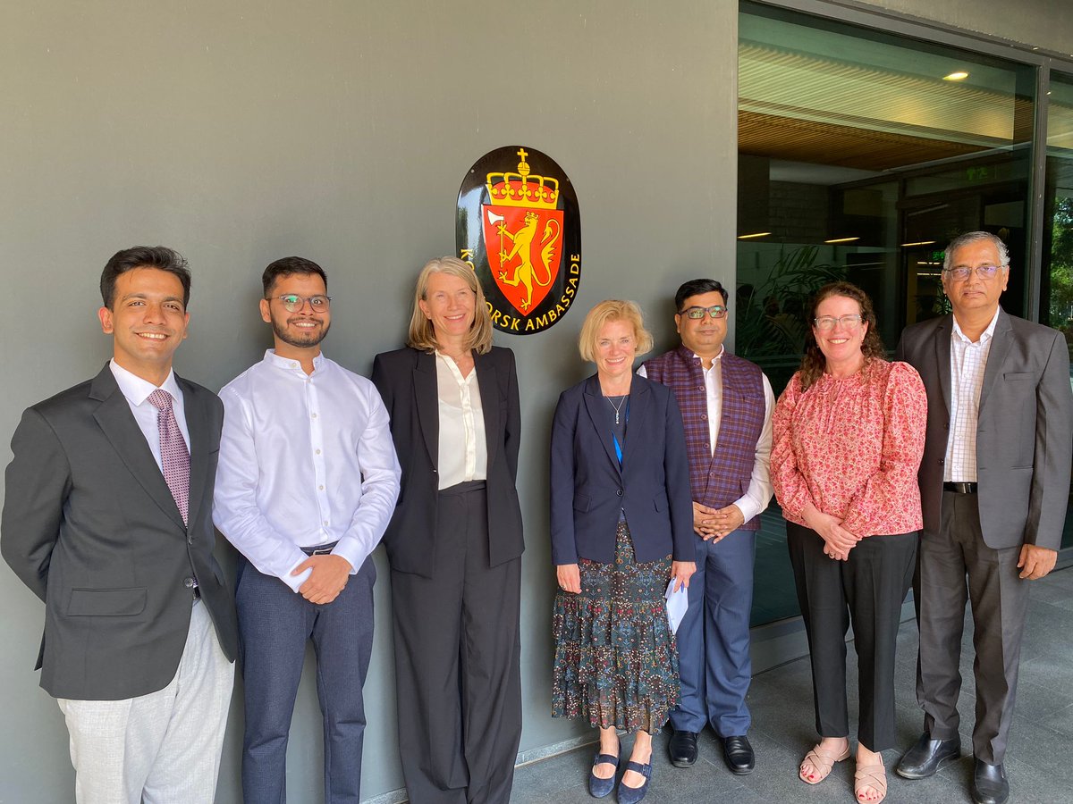 CEEWIndia's tweet photo. .@norwayinindia in collaboration with CEEW organised a seminar on 'Lifecycle Refrigerant Management (LRM) & Transition to Natural Refrigerants'.

Stakeholders from the government, industry, educational institutions and think tanks discussed the need to leapfrog to natural refrigerants and transition towards sustainable cooling.