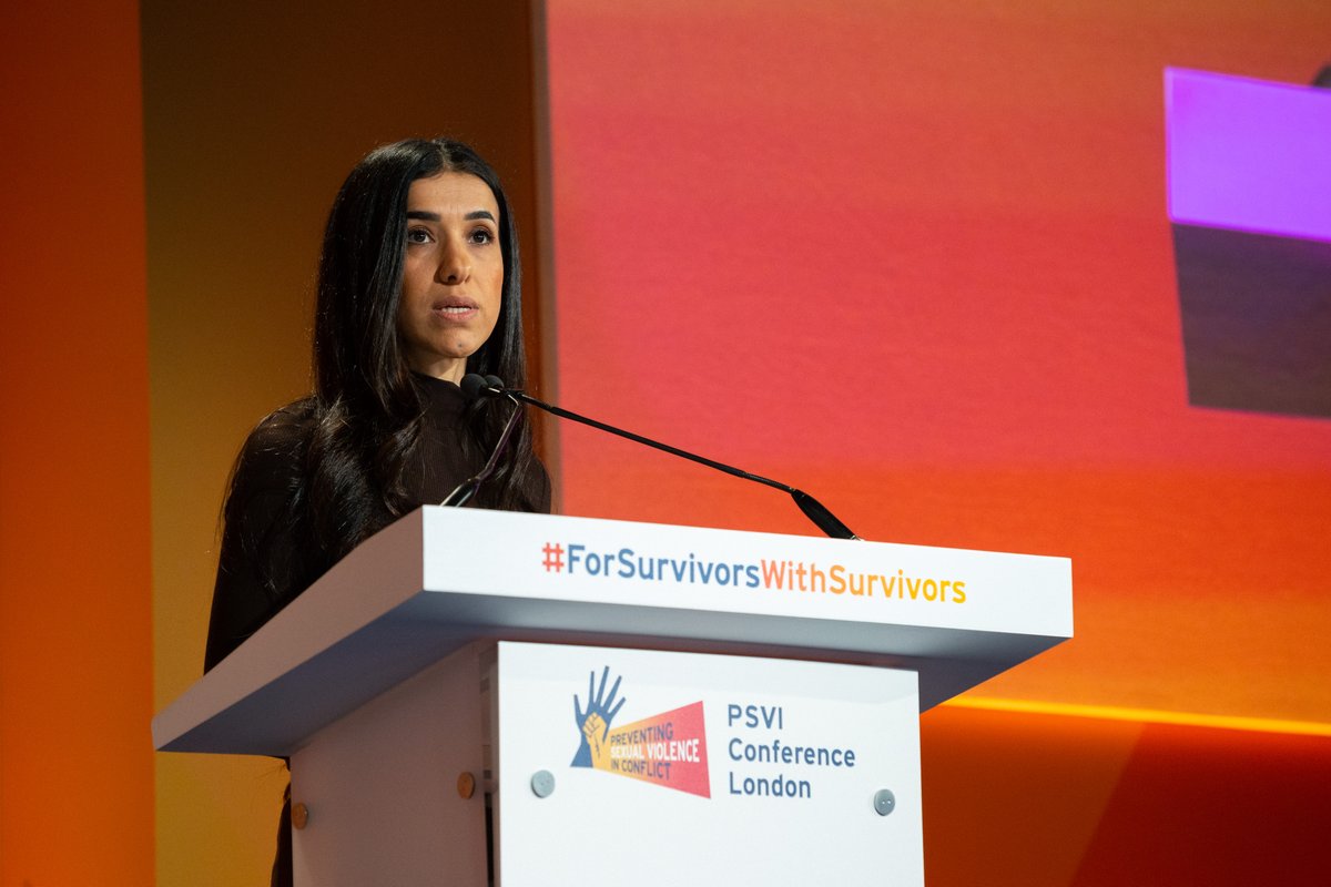 nadiainitiative's tweet image. In April 2022, the Murad Code Project was launched as a collaborative effort between NI, the #ICII, and the UK's #PSVI.

Watch the footage of the launch event here: nadia.la/TheMuradCodePr…

#MuradCode #NadiaMurad #CRSV #Documentation #Survivor  #nadiasinitiative @FCDOGovUK