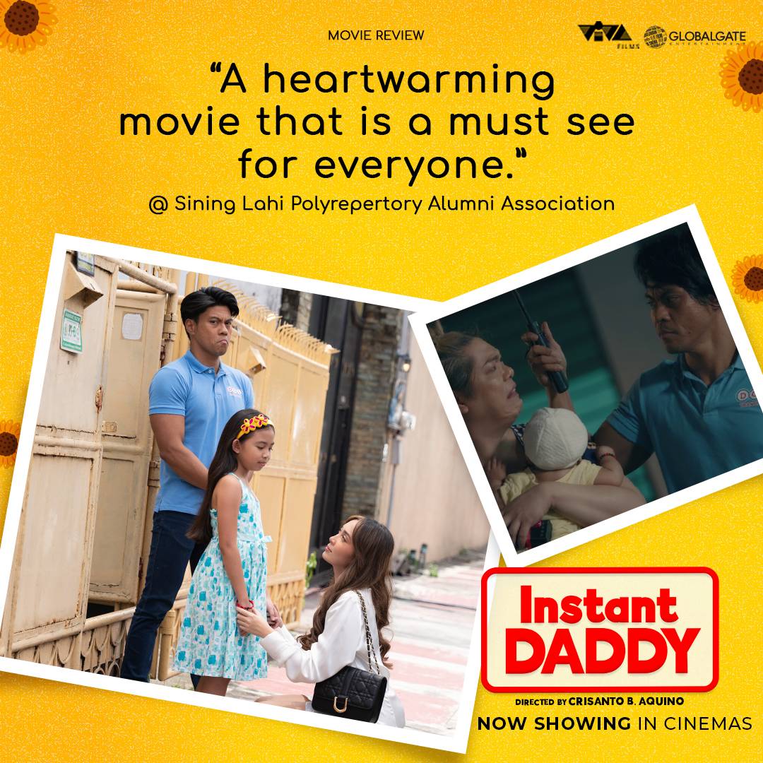 VIVA_Films's tweet image. Ito ang pelikulang kailangan panoorin sa SINEHAN kasama ang pamilya kaya 'wag palagpasin!

#InstantDaddy is NOW SHOWING IN CINEMAS!