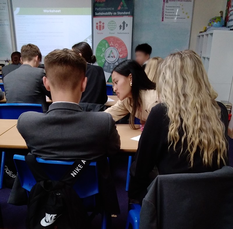 Year 10's had a visit from @tilburydouglas during their Geography Lesson to talk about sustainability within the construction industry🚧. Tilbury Douglas spoke about how they are building the new Breast Cancer Unit at Somerset NHS Foundation Trust. #inspiringeducationforall