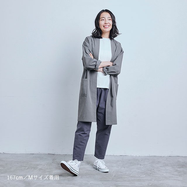 美品✨中川政七商店 はっぴコート ロングシャツ カーディガン 羽織り はっぴコート｜工芸・暮らし・贈りもの｜中川政七商店オンライン