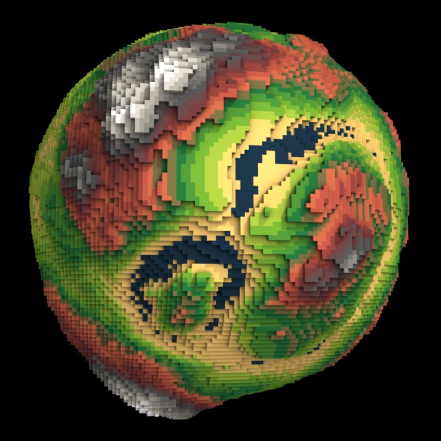 icospheric's tweet photo. Belated #portfolioday: I'm a hobbyist game developer, and by "game developer" I mean that I've been mostly playing around with procedural terrain generation and voxel terrains, without really releasing anything (which I intend to change by focusing on small games). https://t.co/XNNSln6n6h