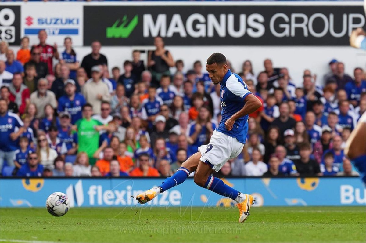 Here's some great branding from a brilliant start to the season for Ipswich Town FC.

Our incredible manager, Kieran McKenna, celebrates Saturday's win - and Kayden Jackson bags the fourth goal!

Thanks to Stephen Waller for sending the awesome pics.

#itfc