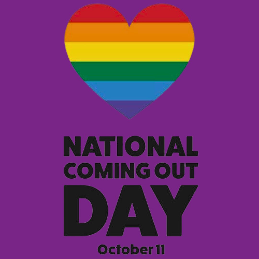 Happy National Coming Out Day! Today, 11th October, is a day to celebrate the beauty of being true to yourself, having the courage to share an important part of your life with others, and celebrating those who may come out to you.