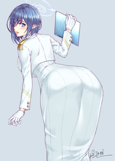 アオイの尻に顔をつっこみたい落書き 